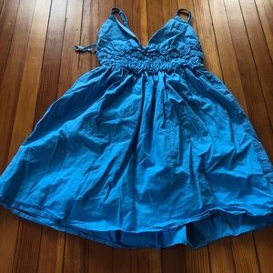 Preppy blue dress